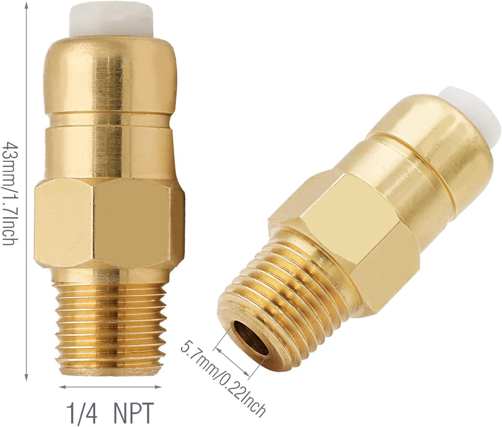 2-Pack Thermal Release Valve for Pressure Washer Pumps
