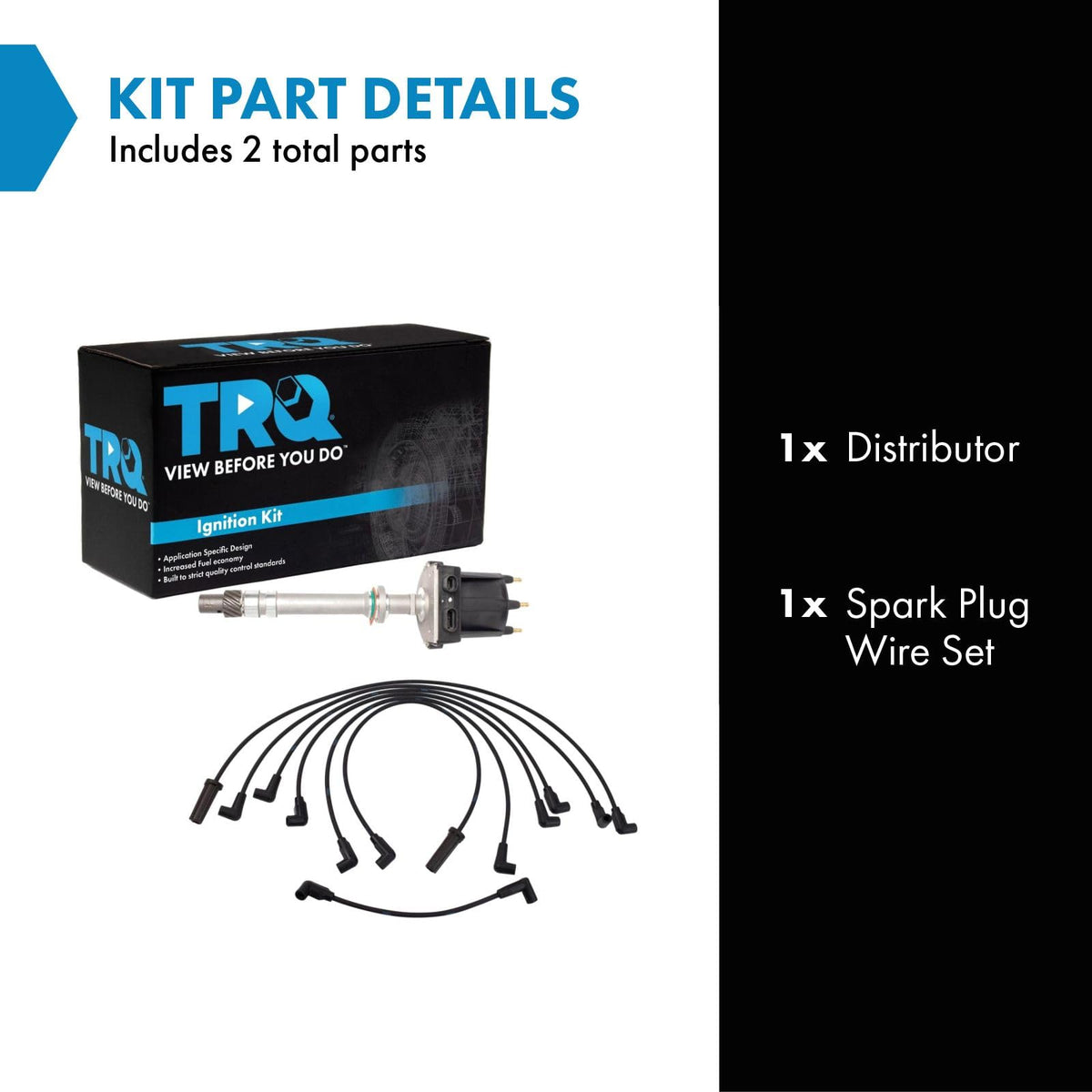 TRQ Ignition Coil Kit 2 Piece