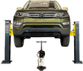 2 Post Car Lift 7000lbs, 8000lbs Tested Heavy Duty Hydraulic Auto Vehicle Truck Lift with 2+3 Adjustable Arm Design