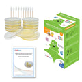 Bacteria Science Kit (IV) (Gift Pack): Prepoured LB-Agar Plates and Cotton Swabs. Exclusive Free Science Fair Project