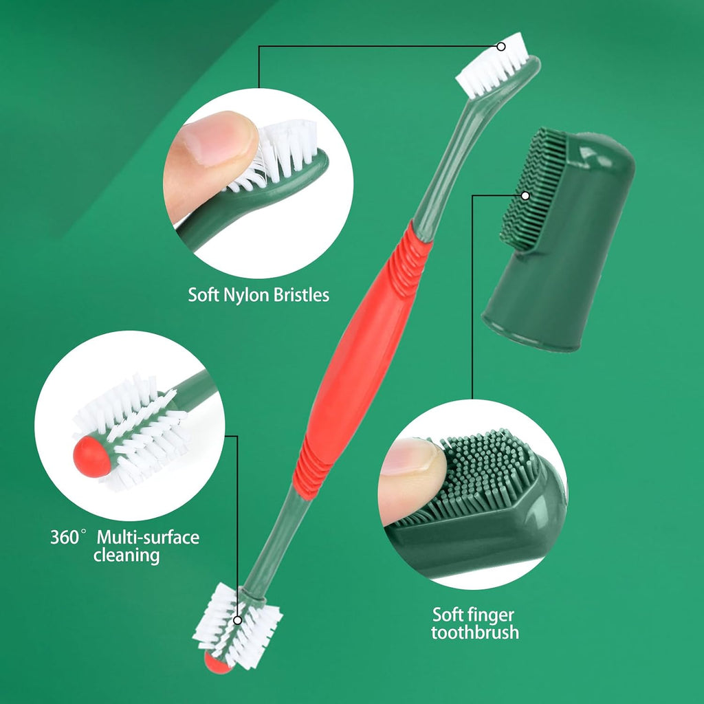 Dog Toothbrush and Toothpaste Kit Vanilla Dog Toothpaste(70g)