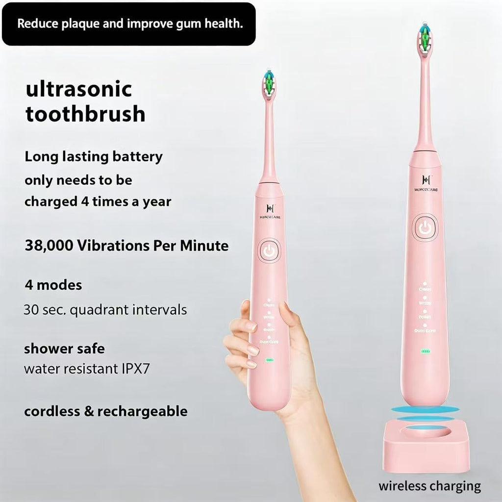 2-1 Oral Clean Kit- Water Dental flosser & Electric Toothbrush Combo- Brushing & Flossing- for Teeth Cleaning and Gum
