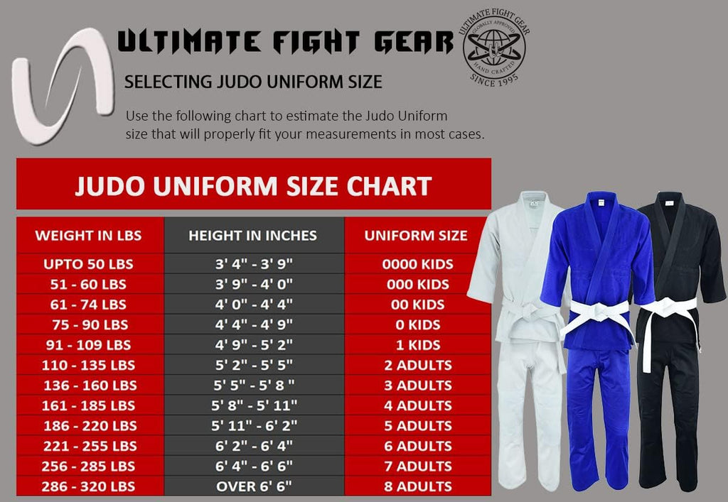 Ultimate - Judo Single Weave Kids Adults Unisex Karate Gi Uniform - (Belt Included)
