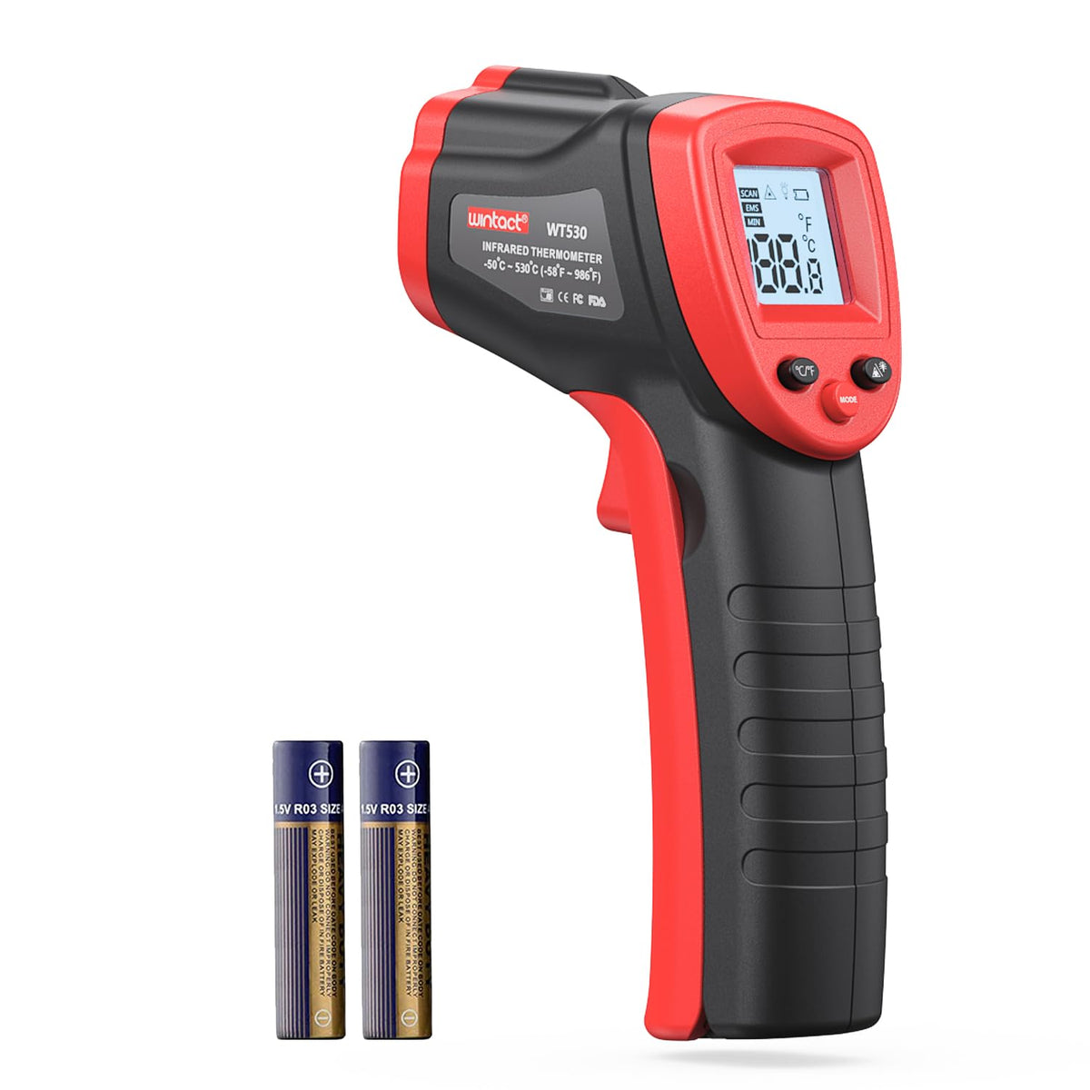 Infrared Thermometer, Digital Surface Temperature Gun -58℉ to 1094℉