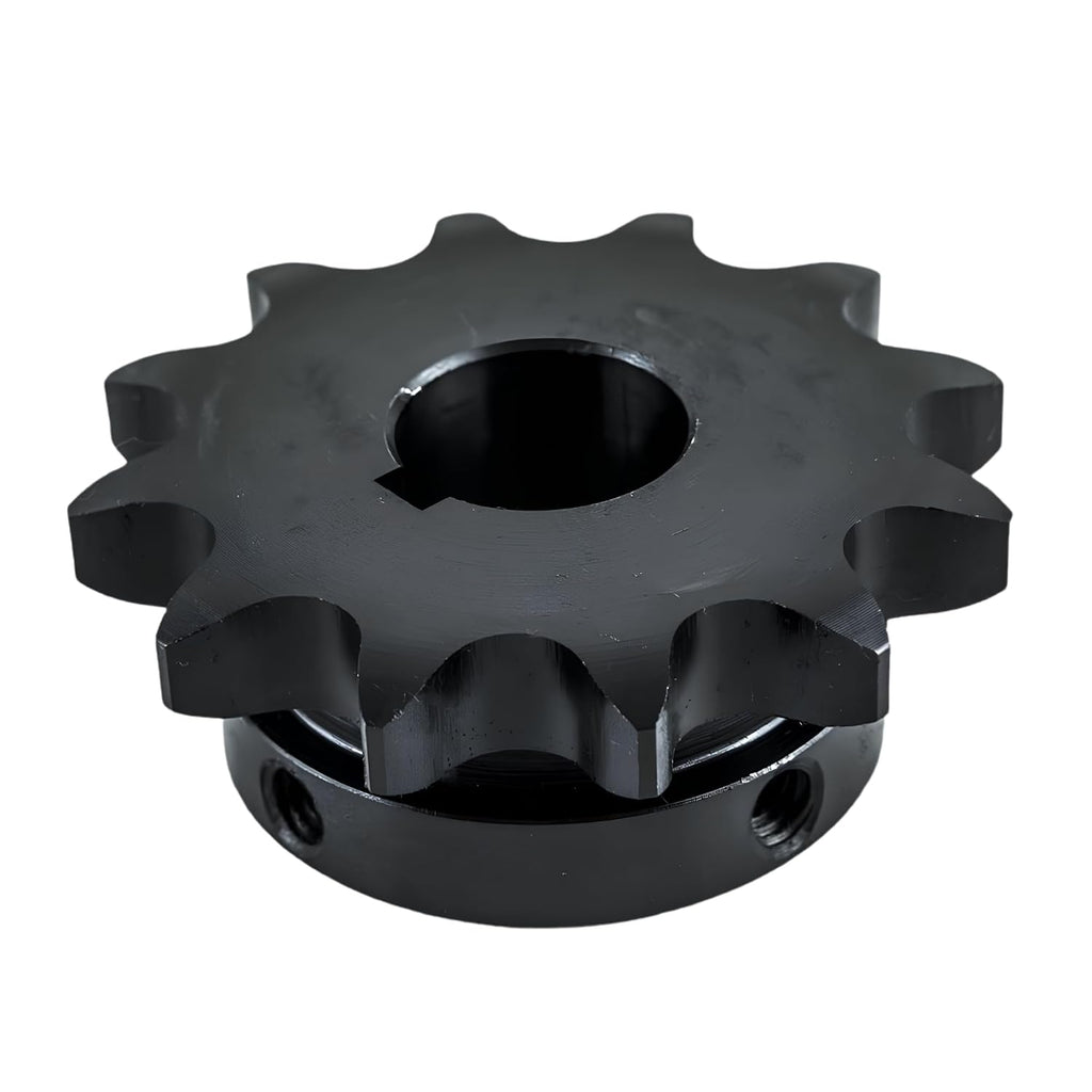 Jeremywell #60 Roller Chain Sprocket, 12 Tooth B-Hub, 1" Bore