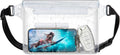 Waterproof Fanny Pack - Waterproof Pouch, Beach Cruise Essentials | Adjustable Waist Strap, Triple Zipper Roll-Top