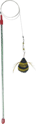 Cat Catcher Da Bee Cat Toy, Handmade in The USA (1 Bee)