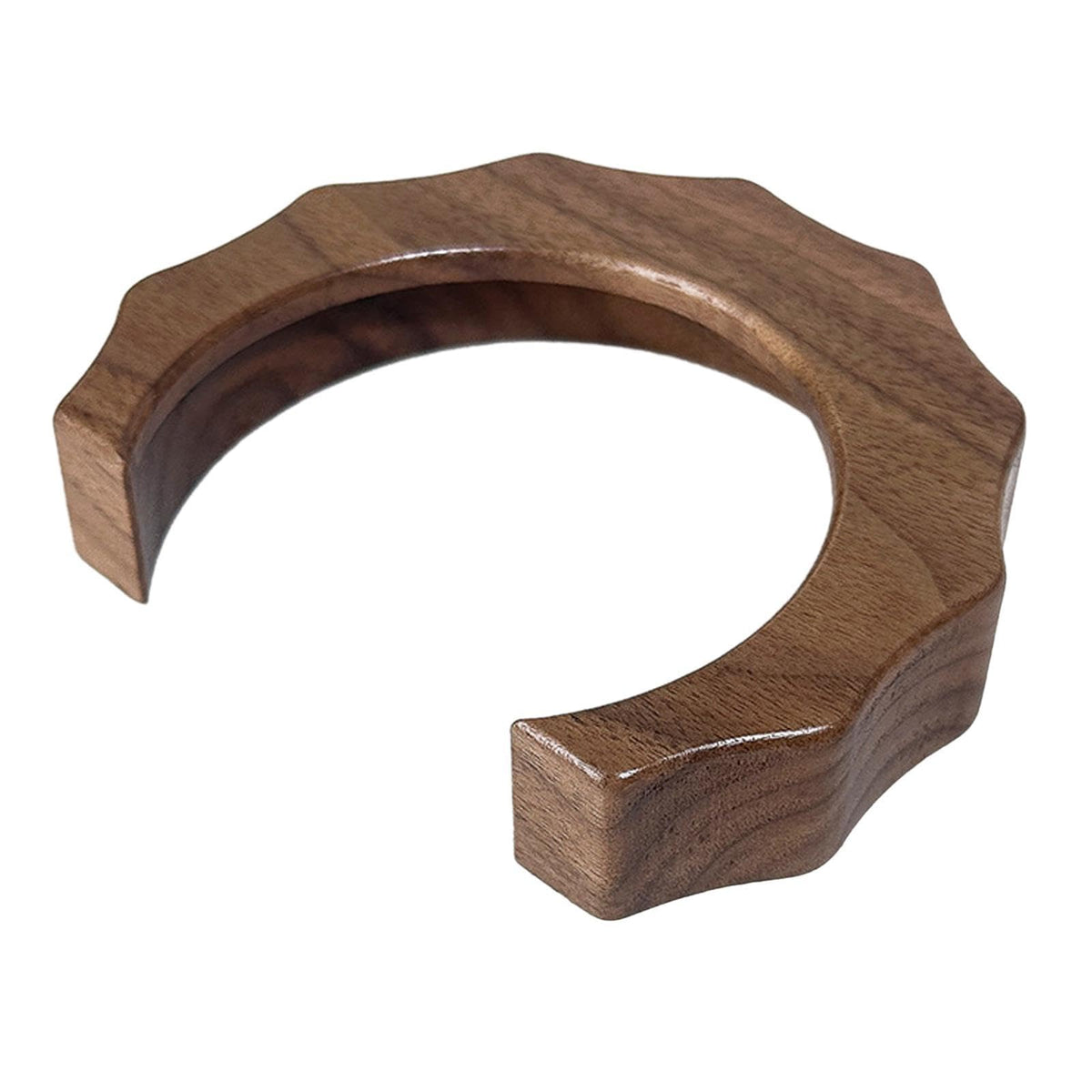 Walnut Wood E61 Grouphead Ring Anti Scald Cover for Espresso Machine Brew Head Protection 4.65 Inch Diameter