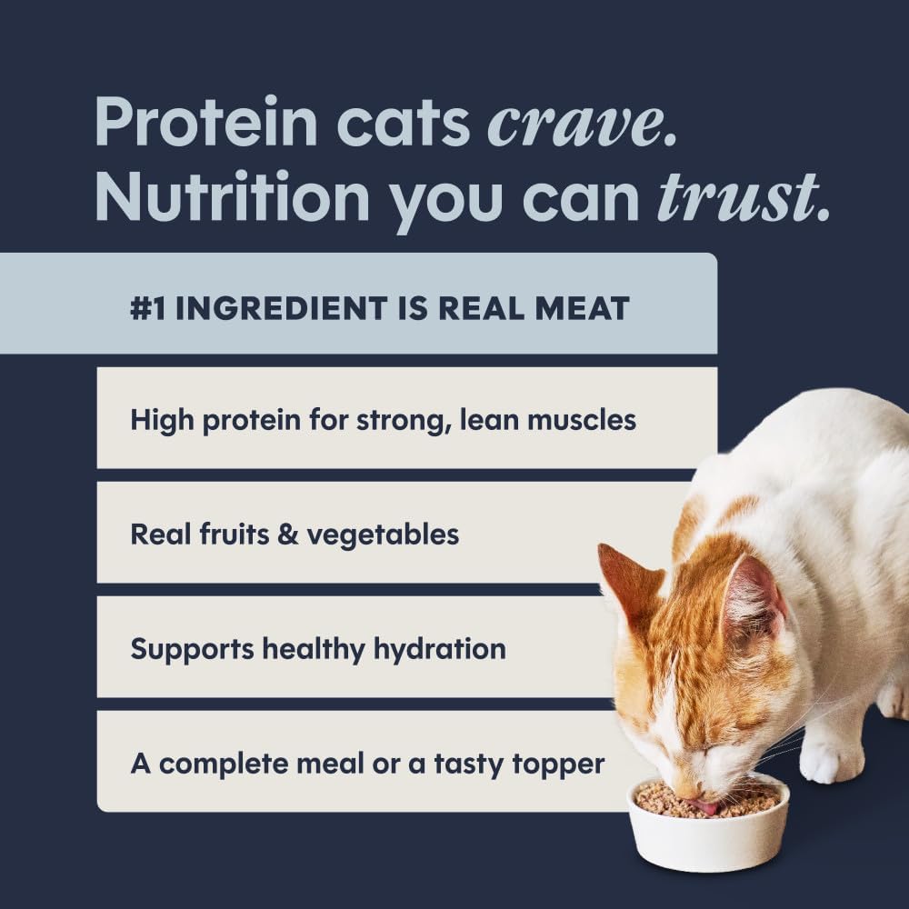 Pate Entrees, Wet Cat Food, Variety Pack, 5.5 oz. (12 Count)