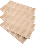 Xmas 6pcs Paper Pulp Wine Bottle Shipping Tray Holder