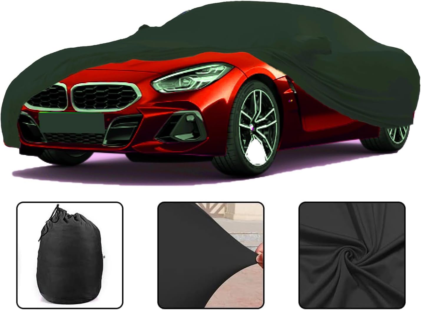 Custom Fit Indoor Full Car Cover Dust-Proof Protection Compatible with 2010-2025 BMW Z3, Z4