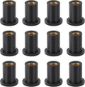 12Pcs M5 Rubber Well Nuts