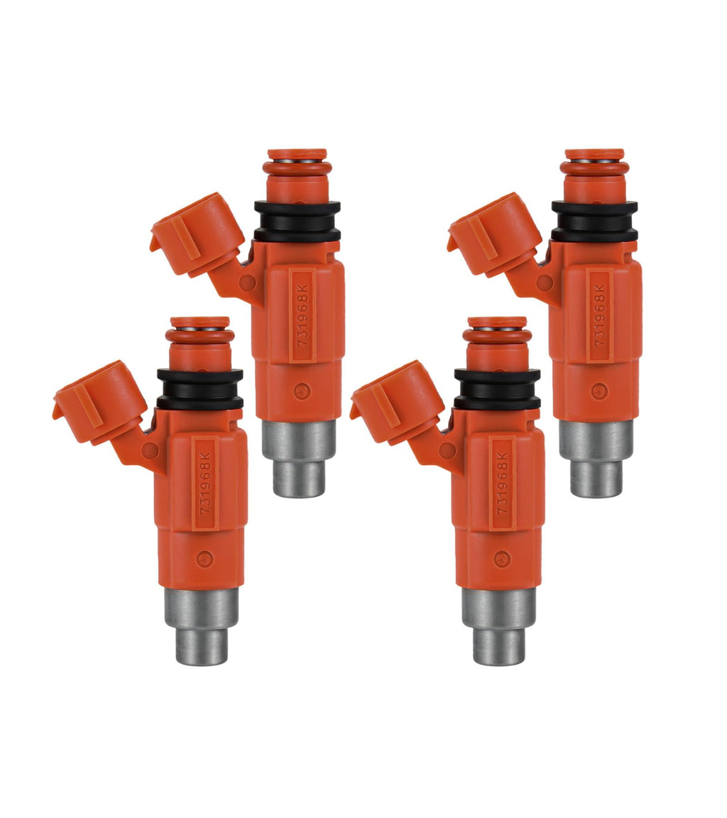 4pcs Fuel Injector 68V-8A360-00-00 Replacement for Yamaha Chevrolet Chrysle