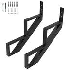 Steel Stair Step Riser-2 Pack, 2 Step Stair Stringers for Deck