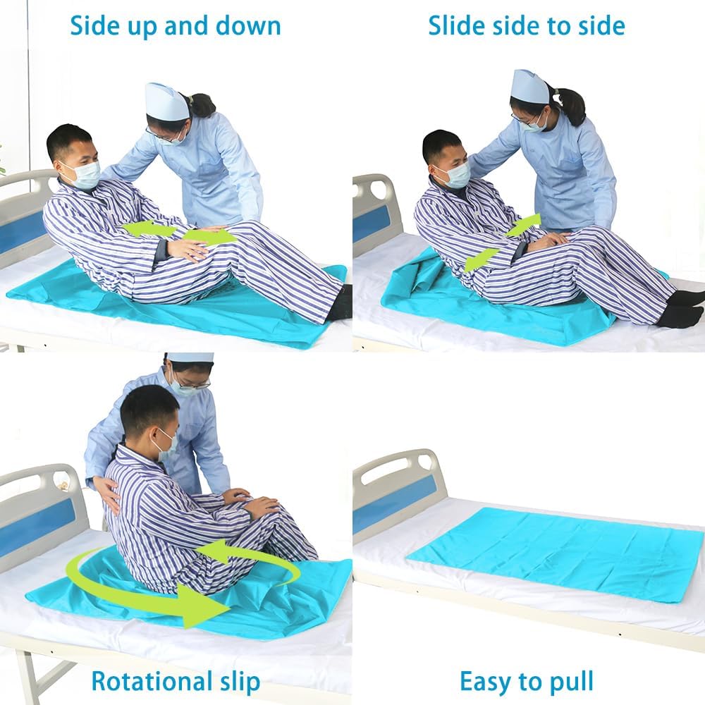 Tubular Slide Sheet for Patient Transfer，Washable & Reusable Draw Sheets, Sliding Board Suitable for Cars, Vehicles