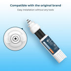 ADQ73613401 Replacement for LG LT800P Water Filter 4 Pack