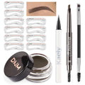Eyebrow Stencils Kit for Women Shaping, Eyebrow Shaper Makeup Kit, Eye Brow Stencil Shaper Tinting kits for Women