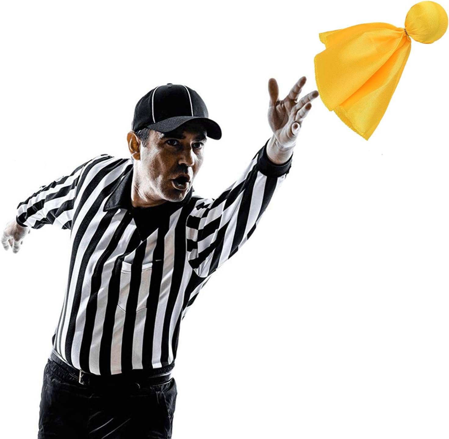 Yellow Penalty Flag Football Flags Sports Tossing Flags Set