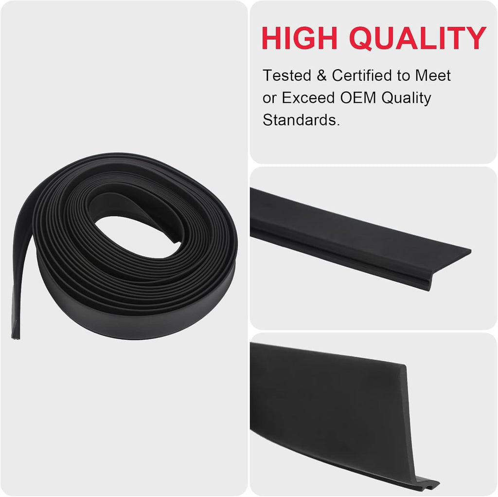 R854056 RV Slide Out Wiper Seal Black Rubber