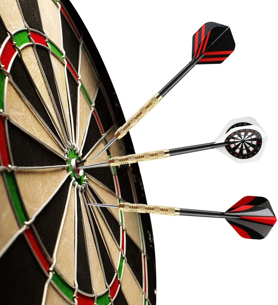 Metal Tip Darts, Steel Tip Darts, 14 Grams Professional Metal Darts, Darts Metal Tip Set, Metal Darts for Dartboard