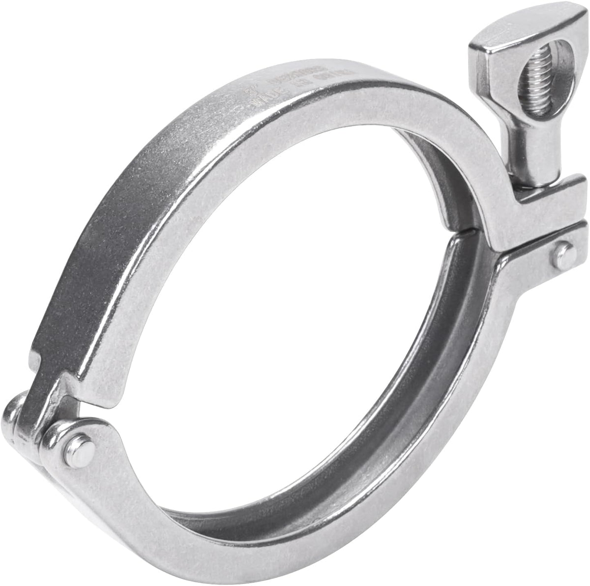 DERNORD Stainless Steel Sanitary Clamp Single Pin Tri Clamps Clover (Tube OD: 3")