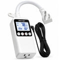 DIGITEN Temperature Controller with Timer, 15A/1800W Plug in Thermostat