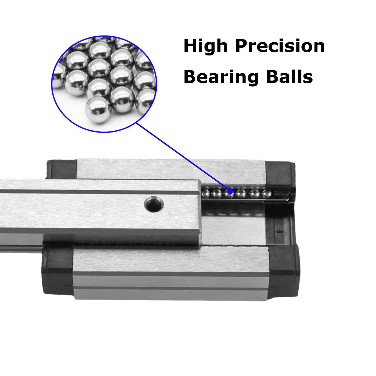 MGN12H 280mm 11.1'' Linear Slide Rail with 1 PCS MGN12H Carriage Block