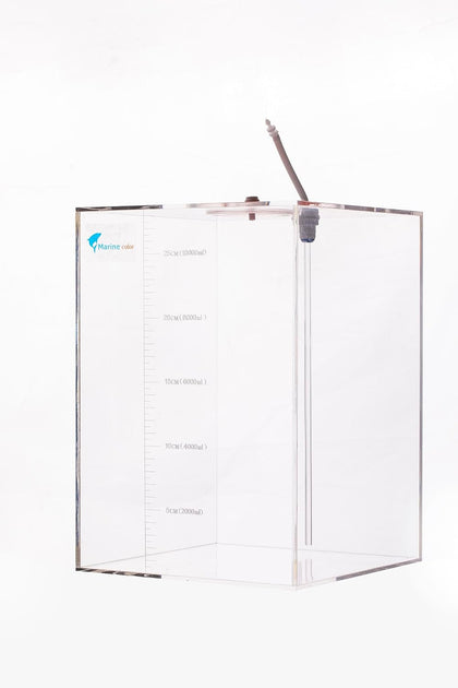 Acryli Made Liquid Storage Bucket Working with Dosing Pump,Auto Top Off System Reservoir Container (10L/2.6G)