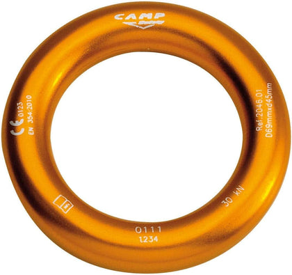 Aluminum Rappel Ring - 45mm - Orange