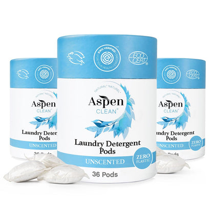 Laundry Detergent Pods | Unscented | 36 Count - Pack of 3