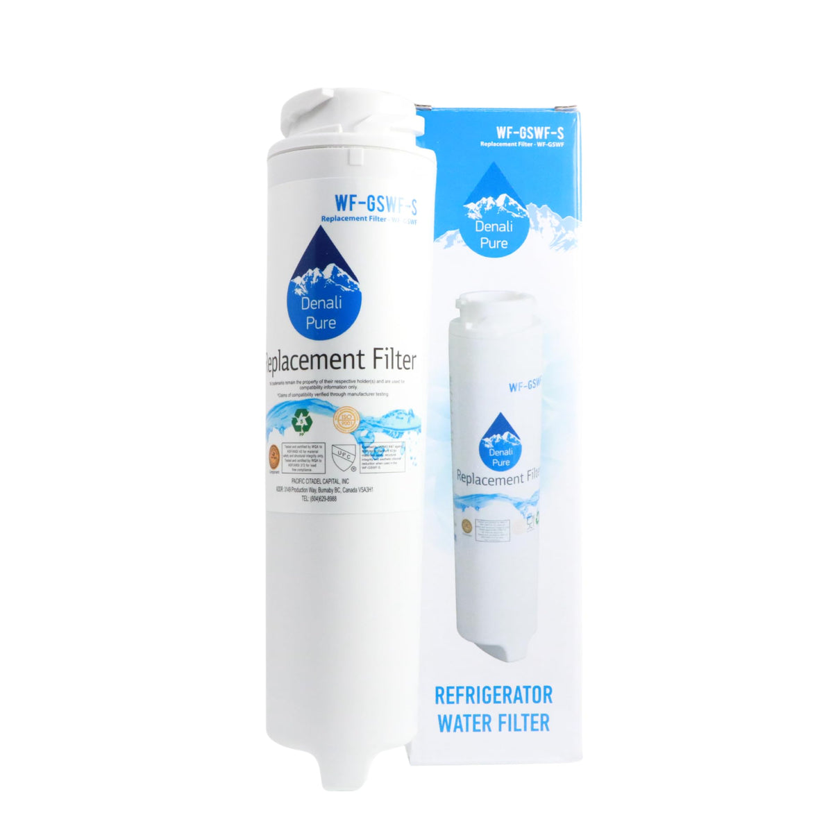 Replacement for General Electric PDS22SISBLSS Refrigerator Water Filter