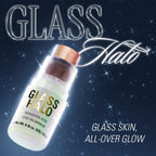 Revolution Glass Halo Highlighter Stick for Face & Body, Clear Glow