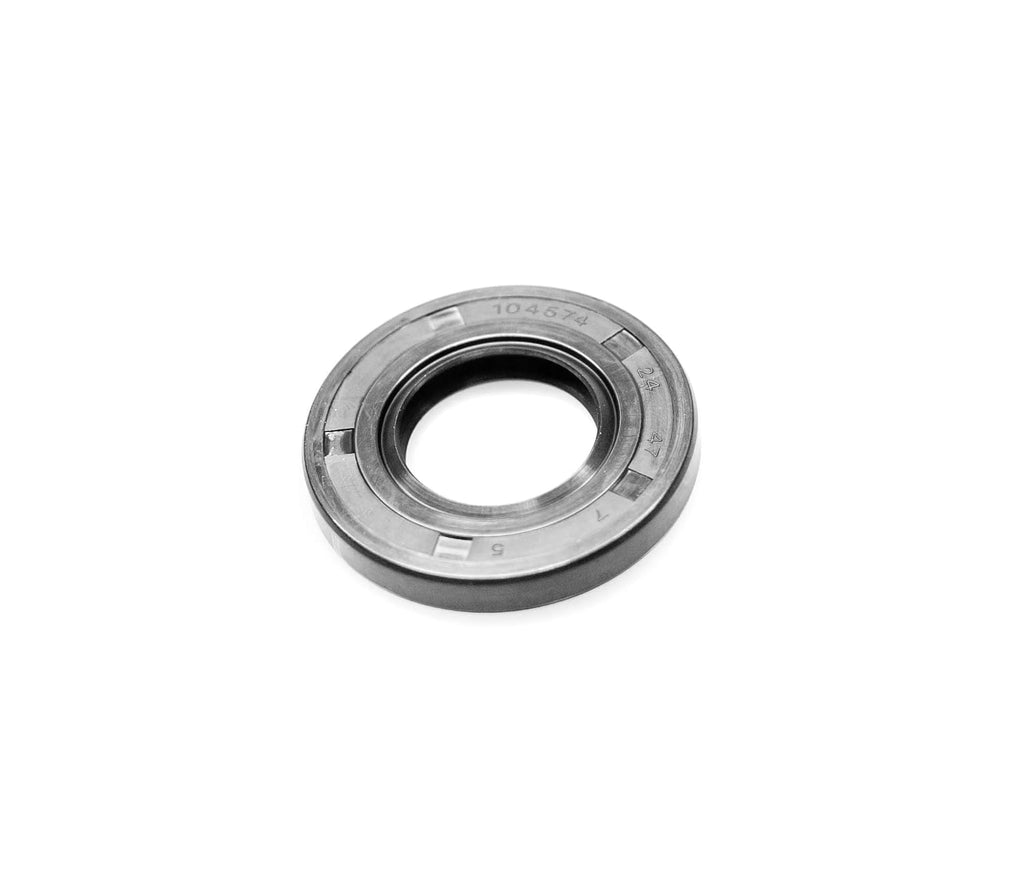 EAI Oil Seal 24mm X 47mm X 7mm TC Double Lip w/Spring. Metal Case w/Nitrile Rubber Coating