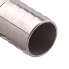 DERNORD 1 1/4" Hose Barb x 1" Male NPT Stainless Steel 90 Degree Elbow- Home Brew Pipe Fitting