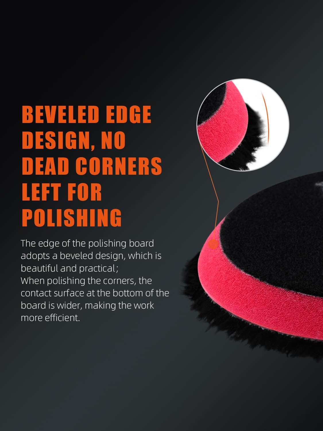 Microfiber Polishing Pad, 2Pcs 5Inch 125mm Pads Microfiber Cutting Disc Finishing Disc with Hook & Loop Backing for