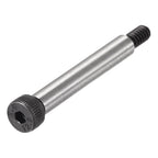 uxcell Alloy Steel Hexagon Socket Head Shoulder Screws Bolts, 2" Shoulder Length, 1/4" Shoulder Dia, #10-24 Thread, 6pcs