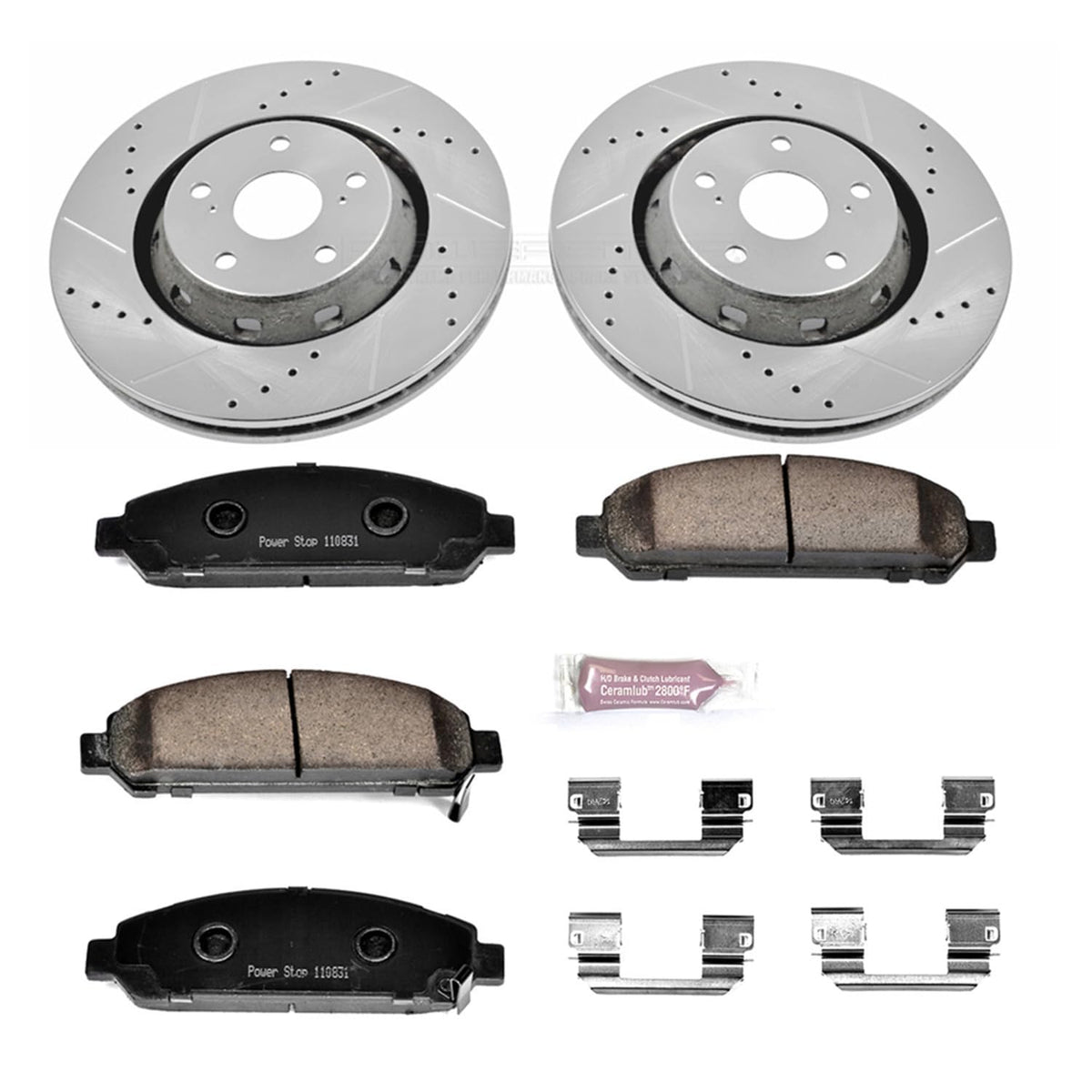 PowerStop Z23 Performance Brake Pad & Rotor Kit Front K5865