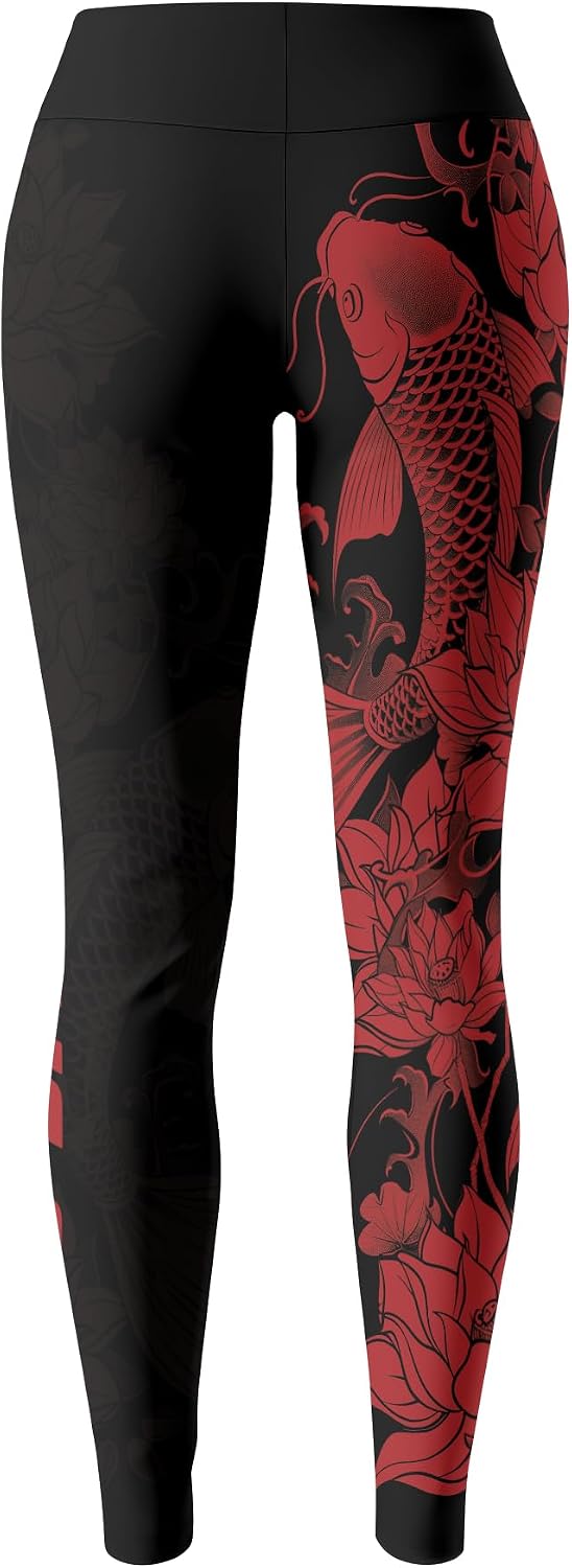 Samurai Women’s Jiu Jitsu Spats – BJJ Compression Leggings & Grappling Tights for Training & Workout