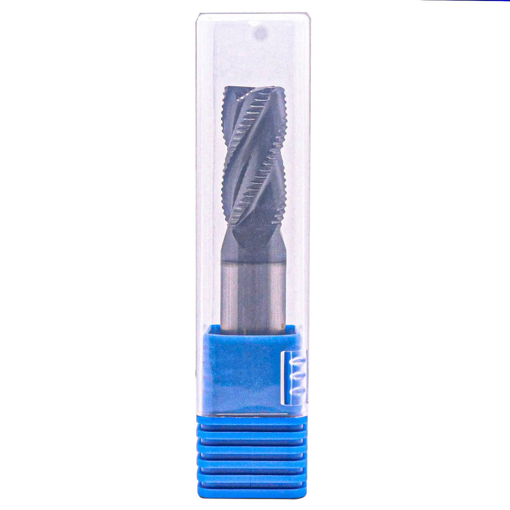 4 Flute Solid Carbide Roughing End Mill(1Pc, 5/8"), ALCrSiN Nano Coated