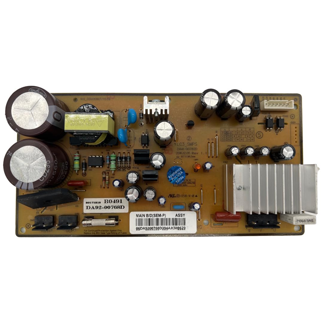 Replacement for Samsung Refrigerator Inverter Control Board - Part Number DA92-00768D OEM