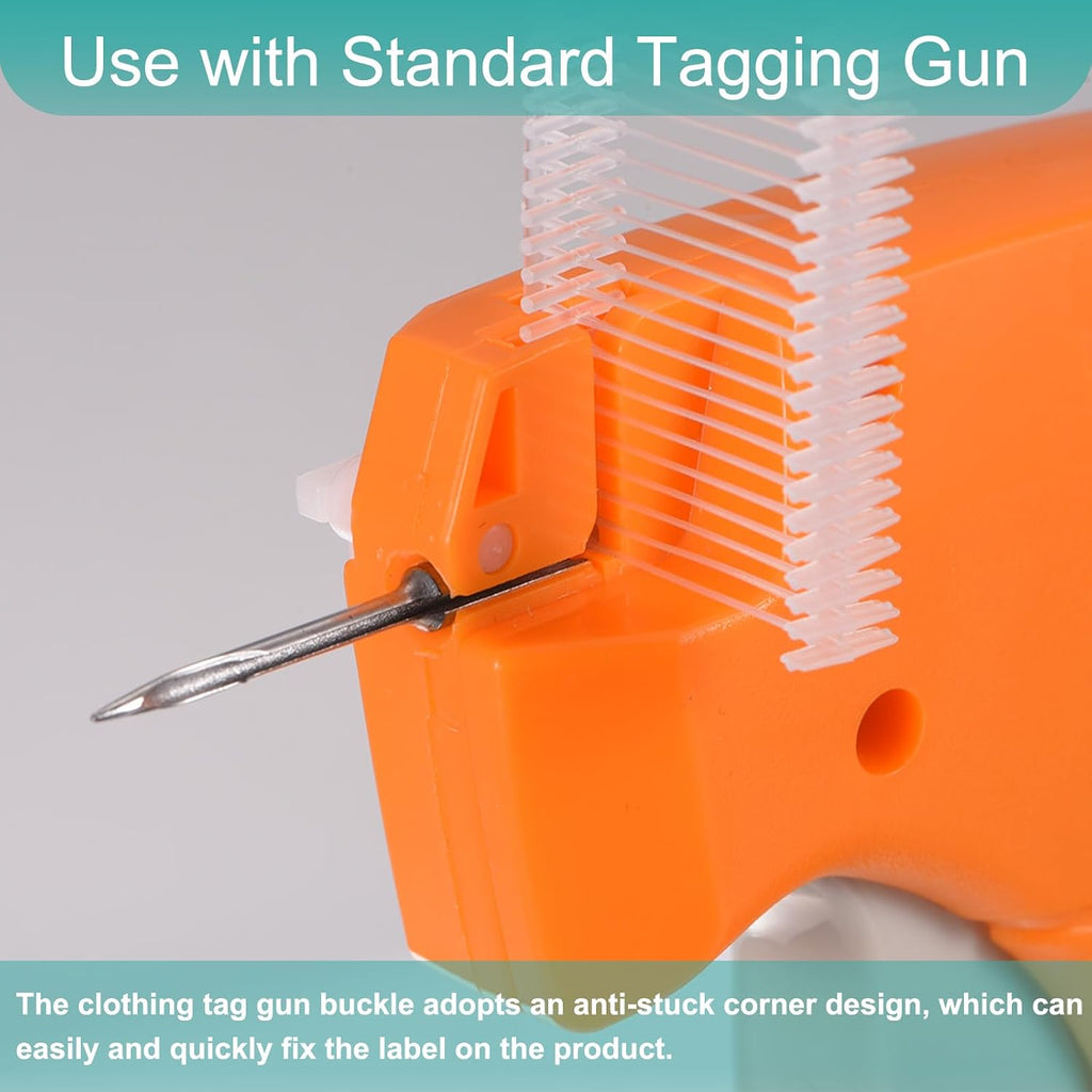 1000pcs Standard Tagging Gun Fasteners 50mm PP Plastic Sky Blue