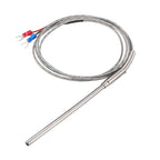 uxcell K Type Thermocouple Temperature Sensor Probe 5x100mm (0 to 800C) 5ft Temperature Controller