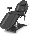 Hydraulic Esthetician Chair Bed, Black Tattoo Chair for Clients