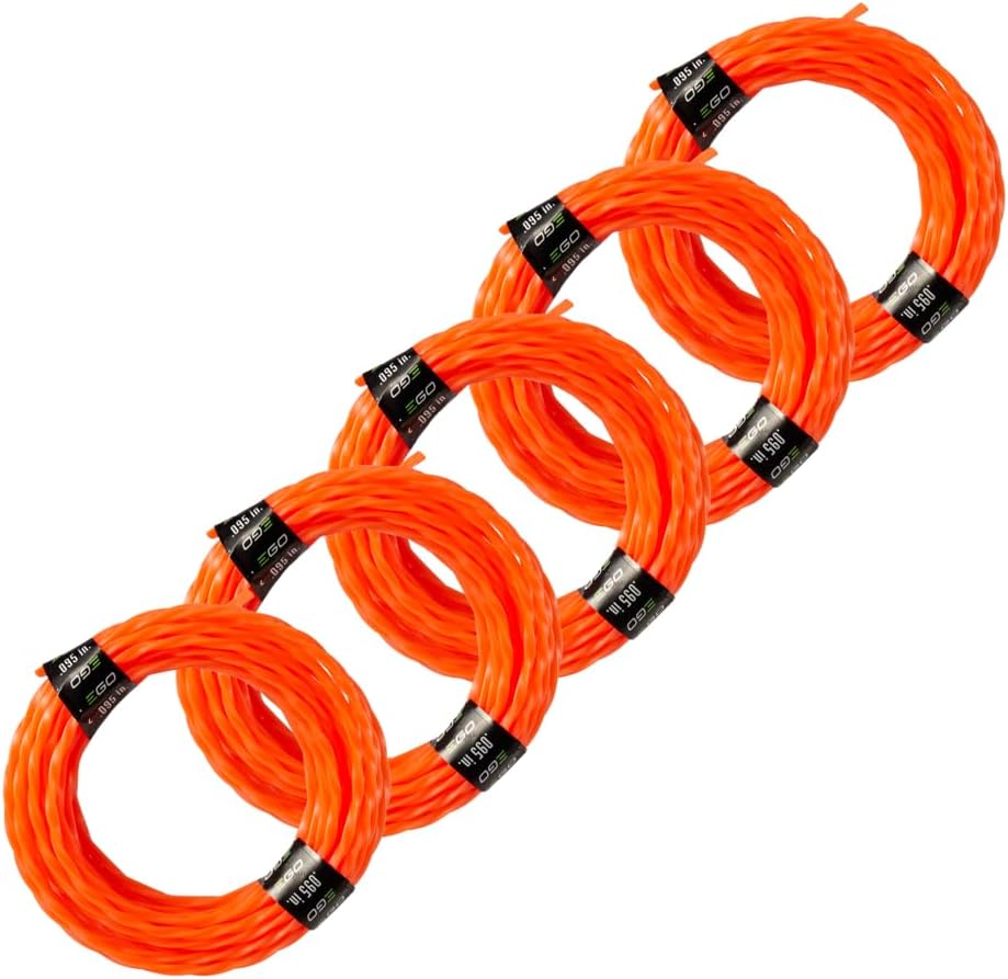 Twisted String Trimmer Lines, Pre-Cut 0.095", 5-Pack - AL2420P