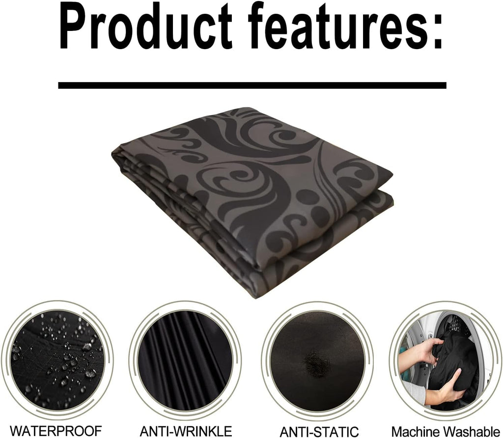 Barber Capes for Men Hair Cutting Cape with Snaps Professional Salon Cape Waterproof Hairdressing Cape- 63”× 56”