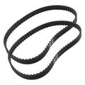 2Pcs 150XL037 Timing Belt, 75T 10mm Cog Drive Belt