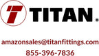 TITAN FITTINGS 5/8" Tube Fitting x 5/8" ORB Male (#10 Thread) | Flareless Tube Compression Fitting