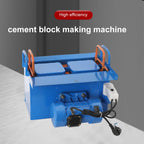 Concrete Block Making Machine for Construction, 110V 550W Hollow Block Making Machine, 2 Holes Brick Size 15.74 *