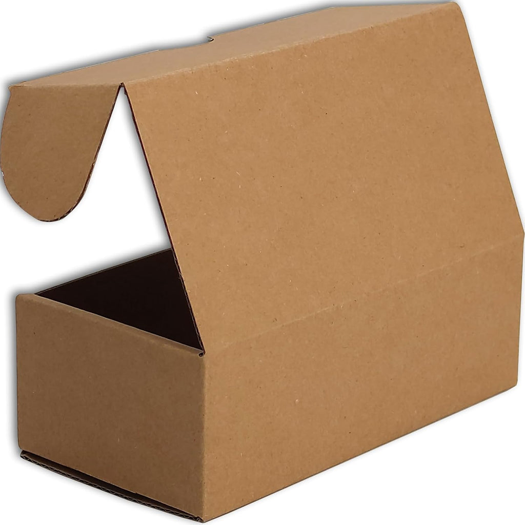 4x3x2 Shipping Boxes Set of 50, Brown Mailer Corrugated Cardboard Box