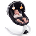 Electric Baby Swing for Infants to Toddler| Portable Infant Swing with Remote Control, Rocker with 5 Speeds, 3-Point